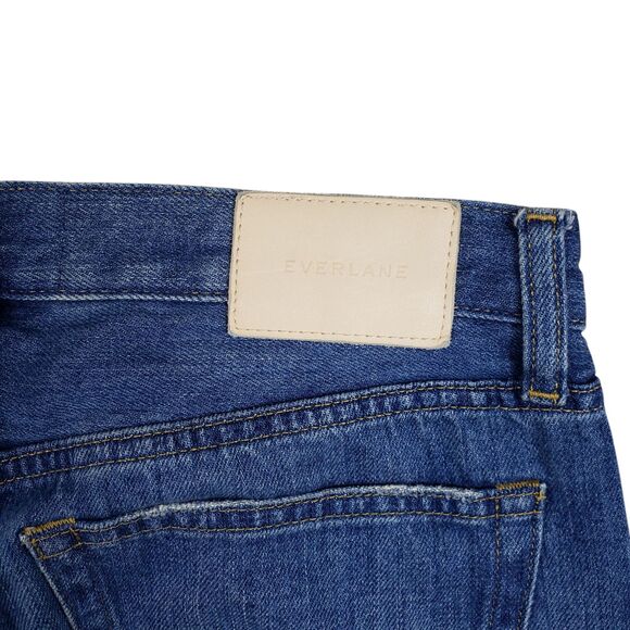 Everlane The Super Soft Straight Leg Jeans Womens 27 Blue Organic Cotton - Picture 9 of 10